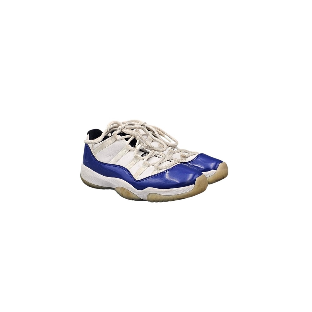 Nike Womens Size 8.5 Air Jordan 11 Retro Low Concord White Blue Sneakers Shoes
